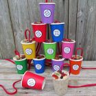 12 Nutty Puddings handmade in Shropshire from premium nuts and fats - ideal for attracting Woodpeckers, Blue Tits, Nuthatches and many more Garden Birds