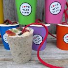 It&#039;s so easy to give your birds a feast - just pop a Nutty Pudding out of the cup and hang it from a branch, post or fence