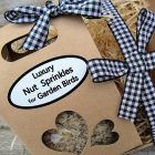These Hi Energy sprinkles are made from our special nutmeal mix and can include hazel, walnut, macadamia, pinenut, pecan, pistachio, almond, cashew, coconut and peanut