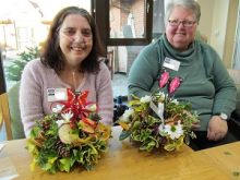 Mary Stevens Hospice in Stourbridge - we held a Flower Arranging Class in the new building.  Thanks to Patients, Volunteers and Staff for a very successful and enjoyable morning!