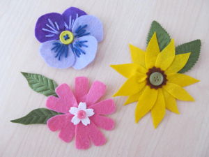 Wildflower Brooches